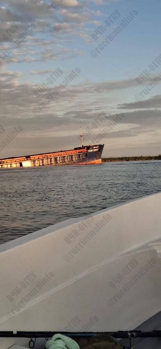 Беспилотники парализовали работу порта «Оля» в Астраханской области