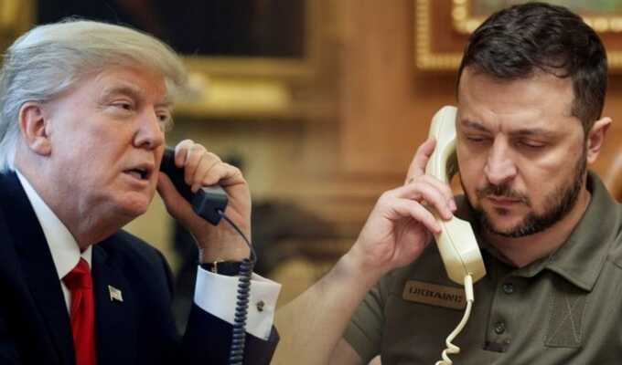 Зеленский рассказал подробности телефонного разговора с Трампом